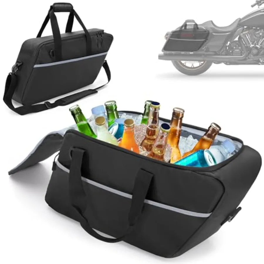 Leakproof Insulated Saddle Bag Insert Cooler  Harley Davidson 1993-2022 Touring