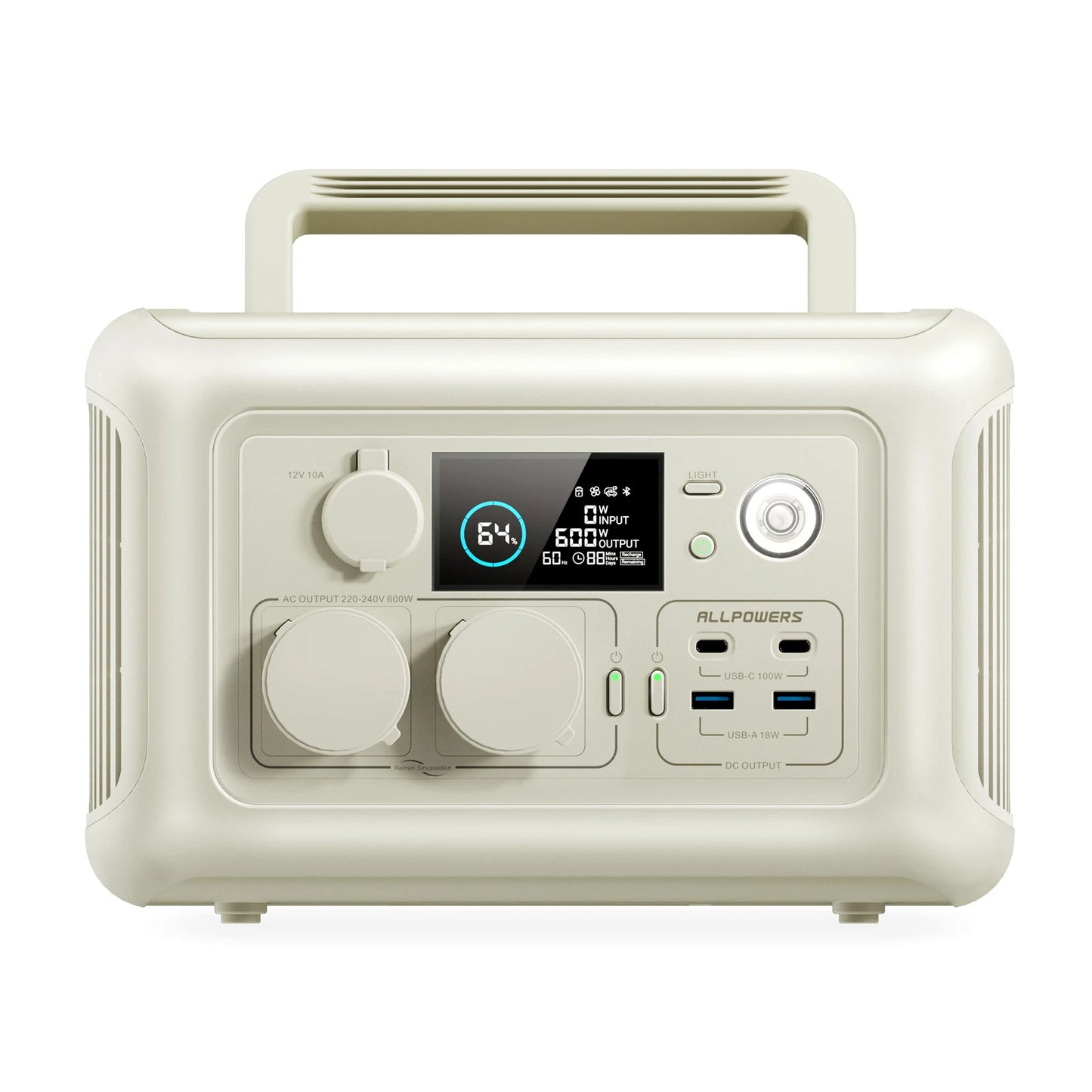 Portable Power Station with Portable SolarPanel  Outdoor Solar Generator