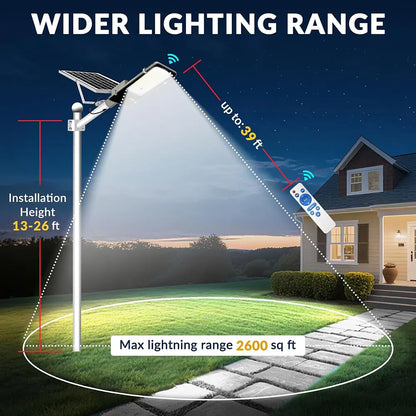 4 sets of waterproof solar outdoor lighting from dusk to dawn
