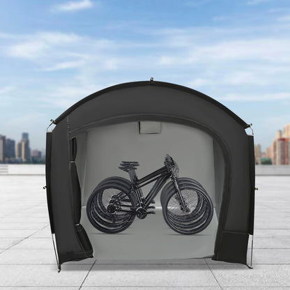 Bike Storage Shed for 1-4 Bikes Portable Waterproof Bicycle