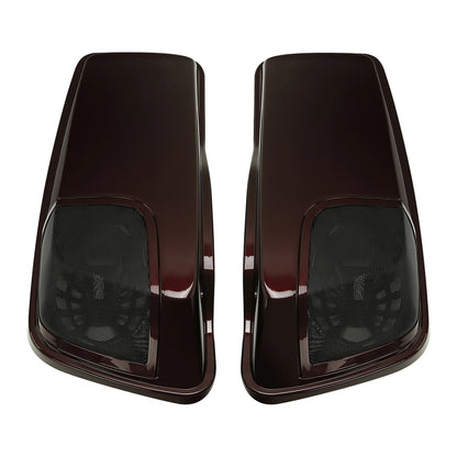Saddlebag Lids 5" x 7" Speaker Cutouts For Harley Touring Electra Street Glide Road King Ultra-Classic 2014-2023 Motorcycle