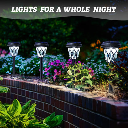 10 Pack solar powered small tube Light