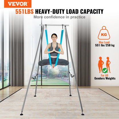 Yoga Swing Stand Aerial Hammock Max 551lbs