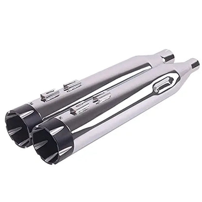 Chrome 4.5 Inch Slip-Ons For Harley Touring Models