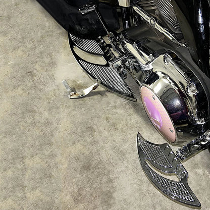 For harley chrome passenger footboards road king FLHR road street glide ultra Ultra Limited Low FLHTKL 1980-2021