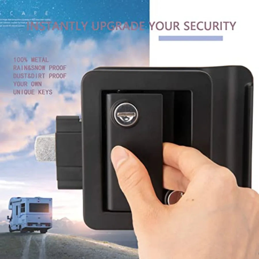 RV Camper  100% Metal Door Lock Replacement kit