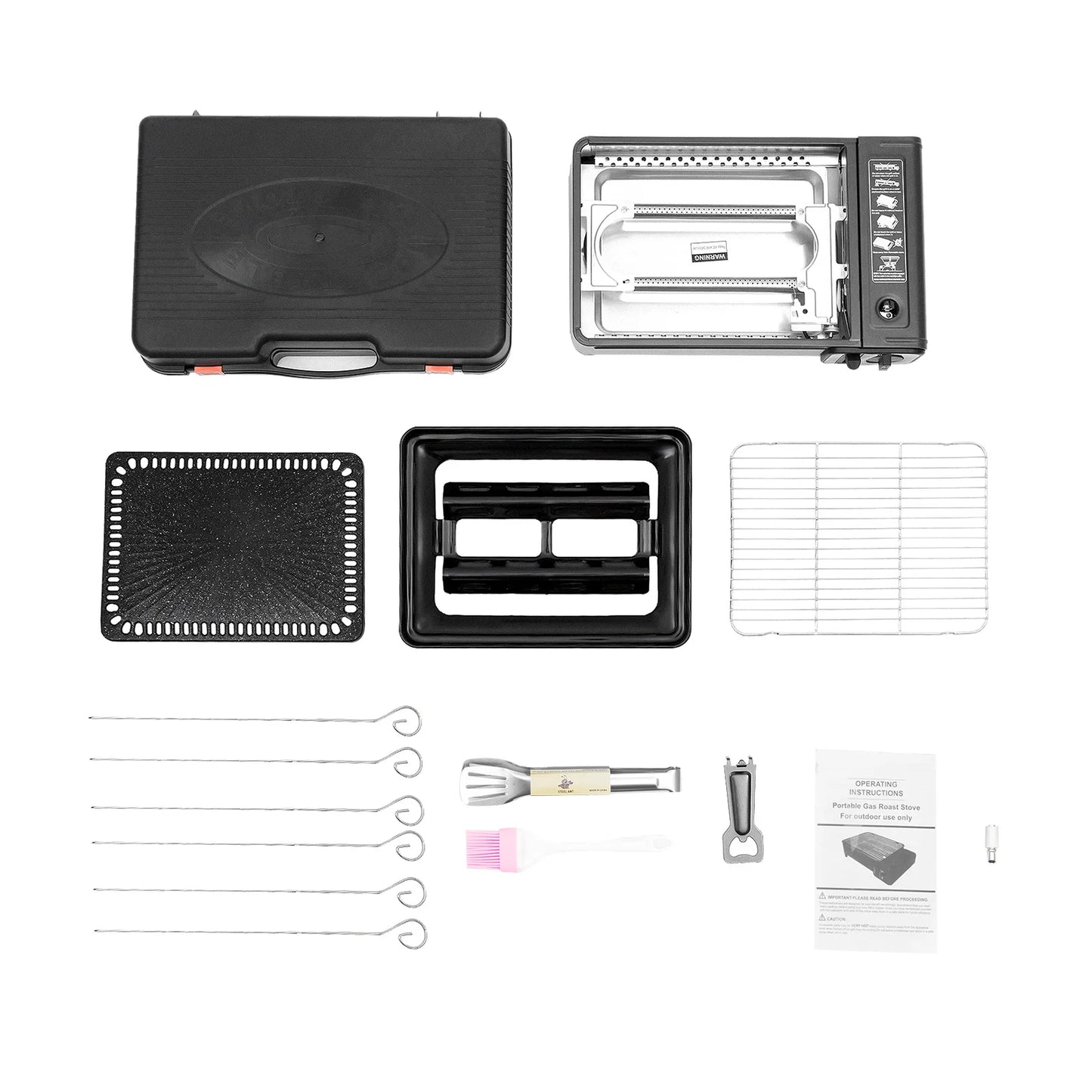 Portable Camping Grill Gas Stove Butane Gas Stove For Camping