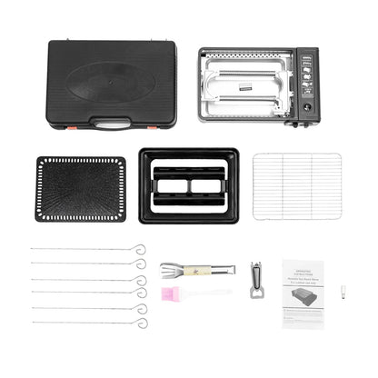 Portable Camping Grill Gas Stove Butane Gas Stove For Camping