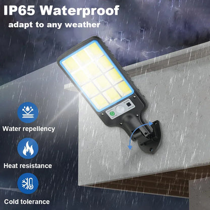 1-6Pcs Outdoor Solar Lights 3 Modes Motion Sensor Solar