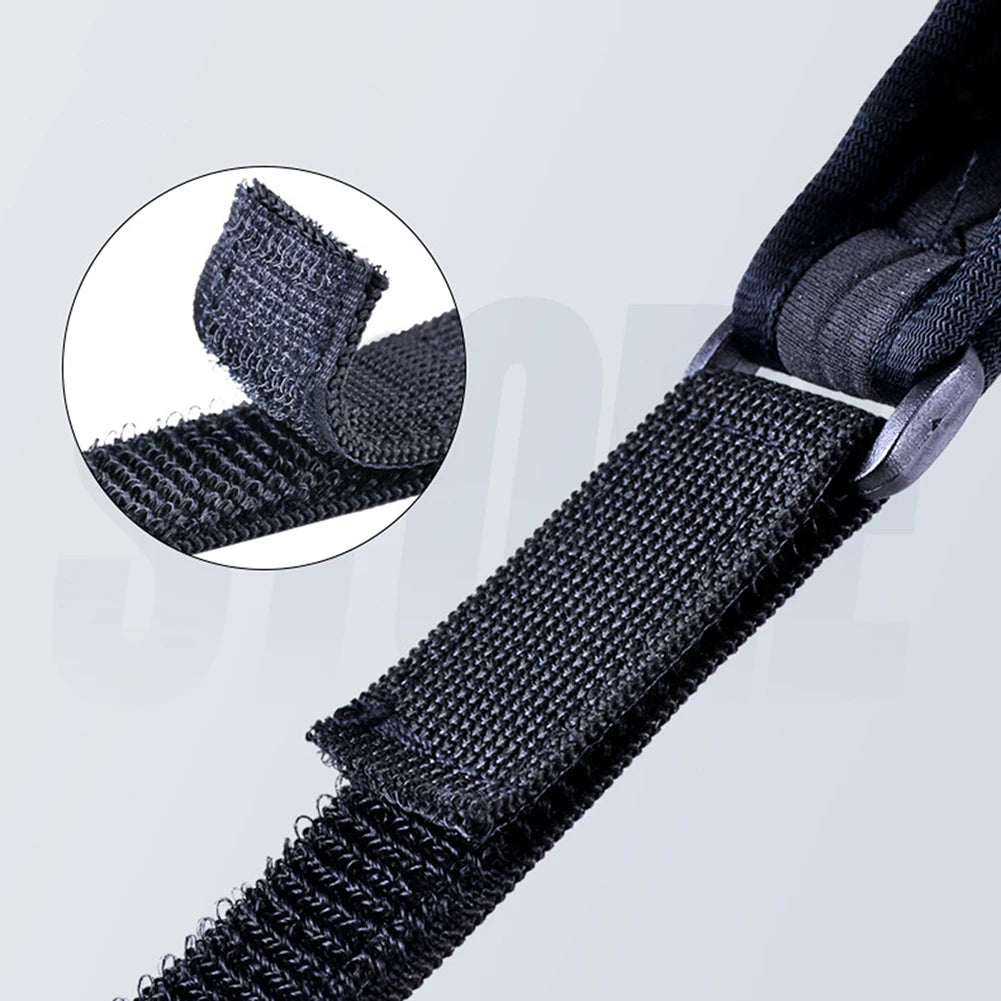 1-10PCS Fishing Rod Adjustable Fishing Rod Sleeves Cover Strap
