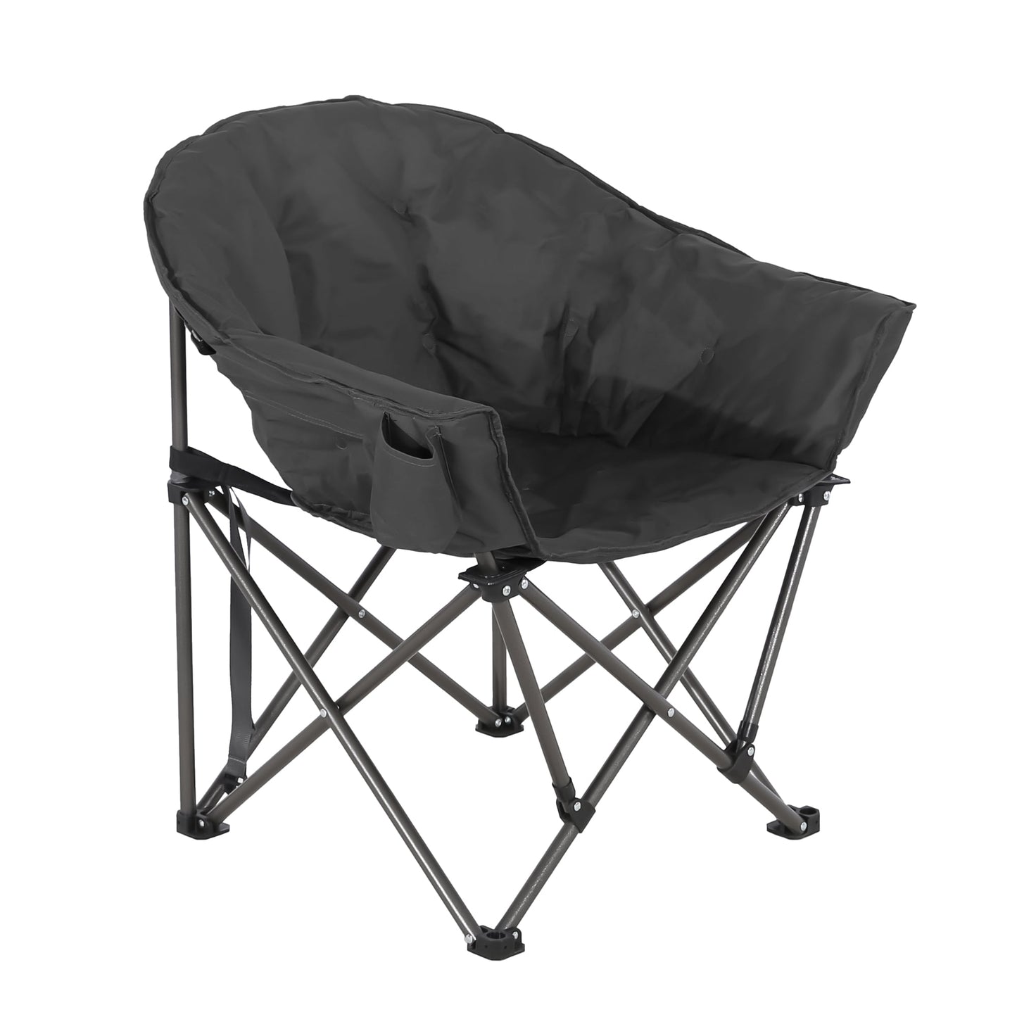 Ainfox Oversized Camping Chair Folding Chair Camp Chair for Outdoor, Adults, Men and Women