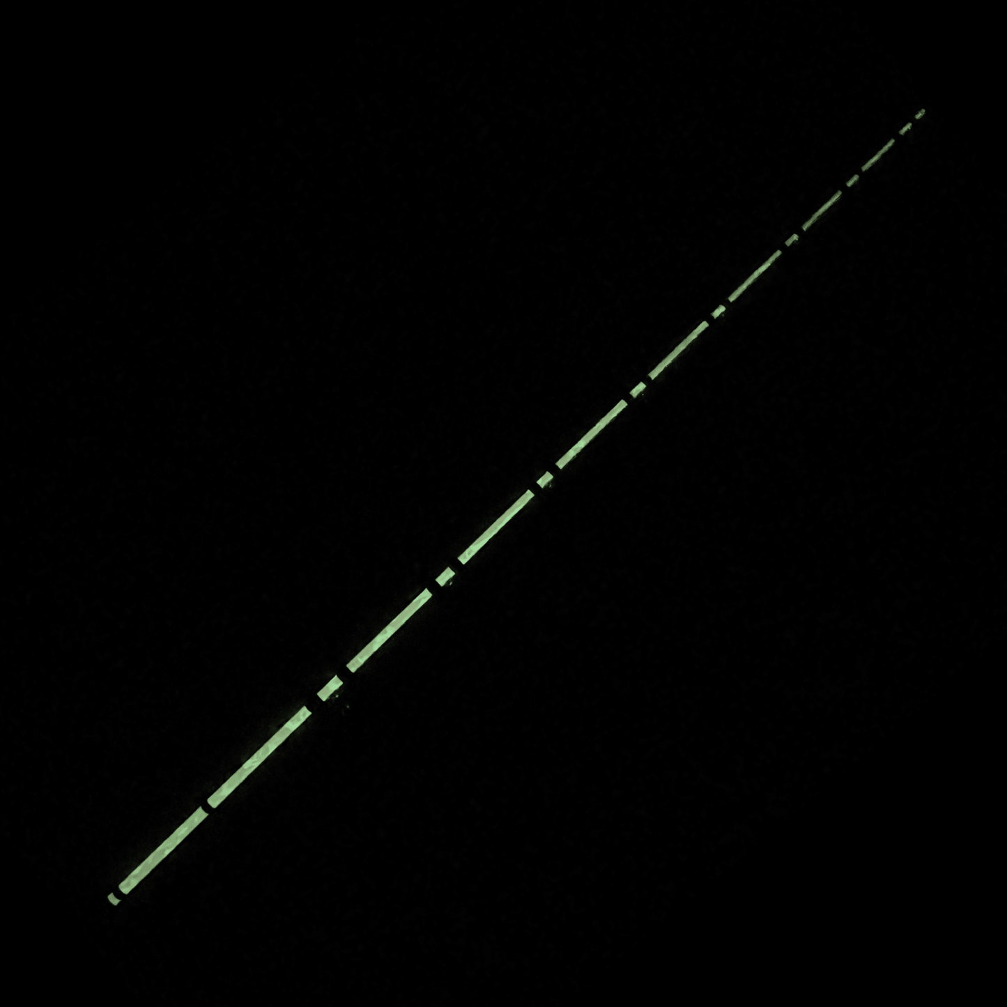 Black Dragon Fire Spinning Glow Rod