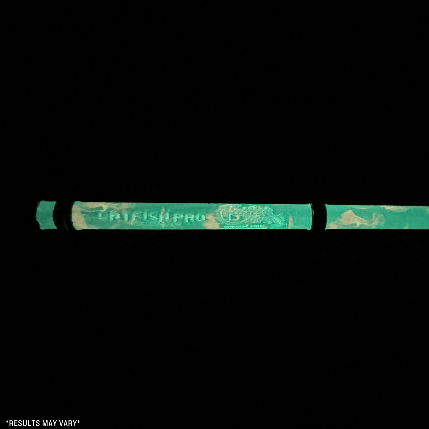 Black Dragon Fire Spinning Glow Rod