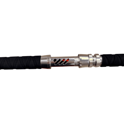 Black Dragon Fire Spinning Glow Rod