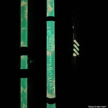 Black Dragon Fire Spinning Glow Rod