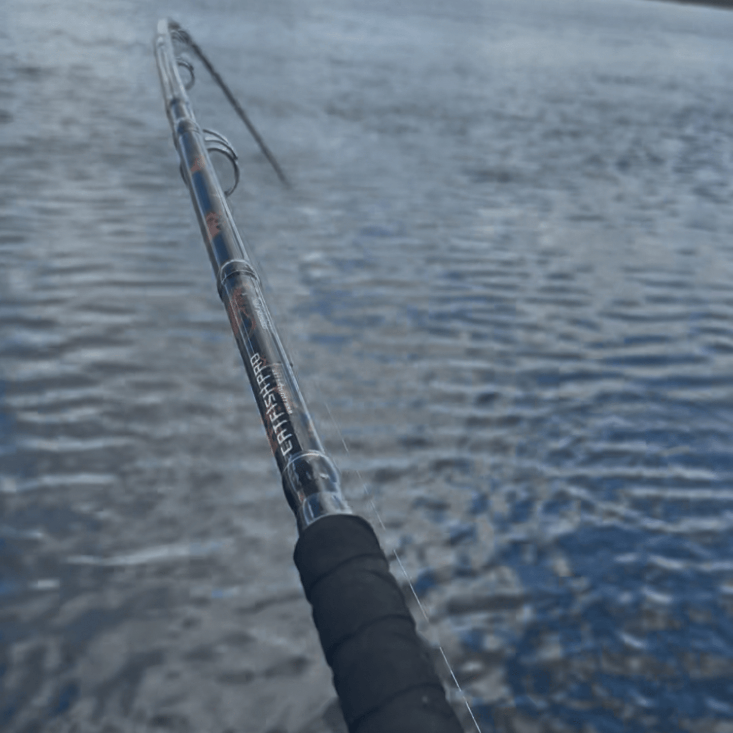 Black Dragon Fire Spinning Glow Rod