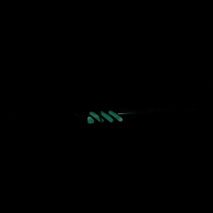 Black Dragon Fire Spinning Glow Rod
