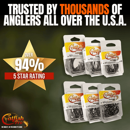 Double Offset Circle Hooks 9/0 - Value Pack