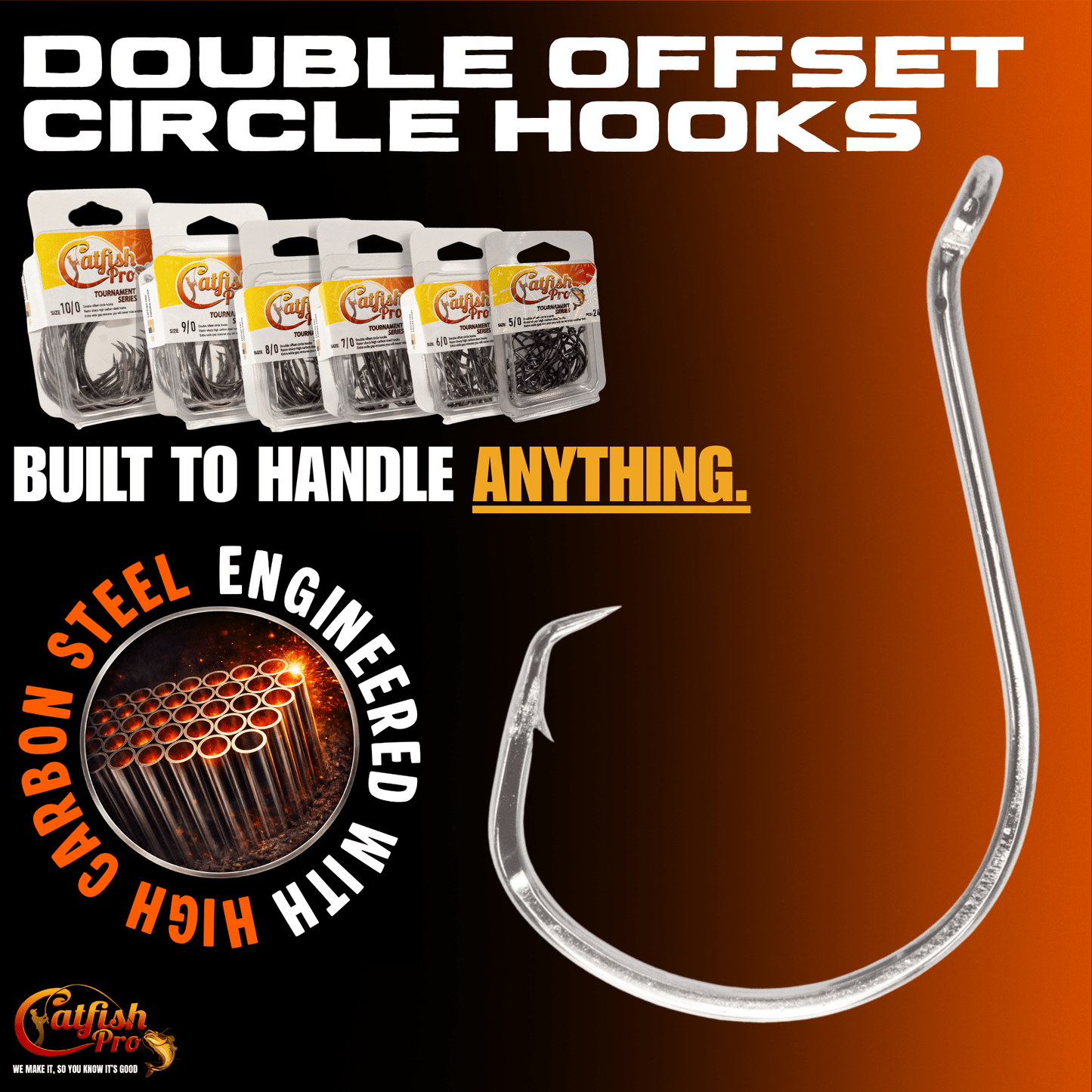 Double Offset Circle Hooks 9/0 - Value Pack