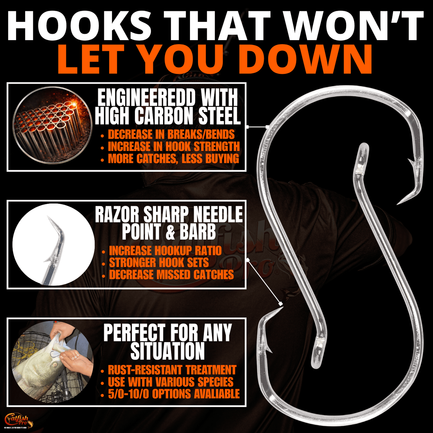 Double Offset Circle Hooks 9/0 - Value Pack