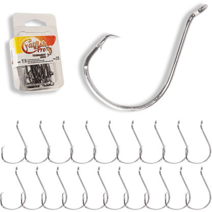 Double Offset Circle Hooks 7/0 - Value Pack