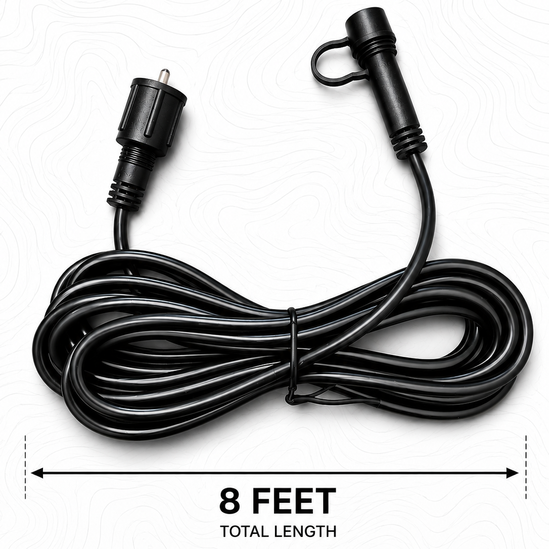 R1 Industries Pro Series LED Light Whips – Bluetooth & RF Remote, IP67, Lifetime Warranty
