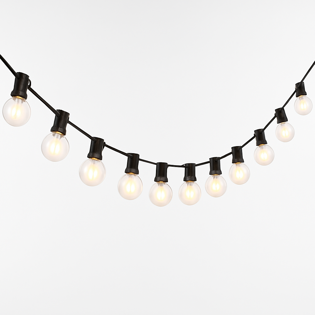 Decorative Globe String Lights for Outdoor Patio