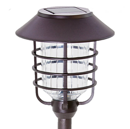 Energizer Grill Solar LED Pathway Lights - Oil-rubbed Bronze 4 Pack