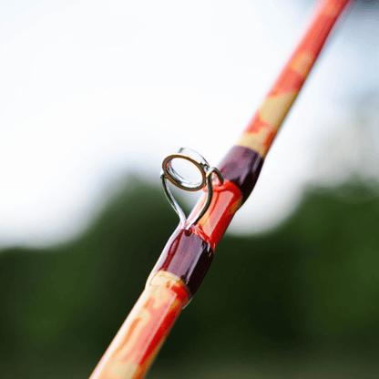 Orange Dragon Fire Spinning Glow Rod