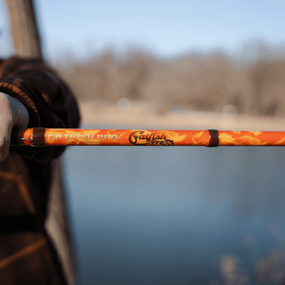 Orange Dragon Fire Spinning Glow Rod