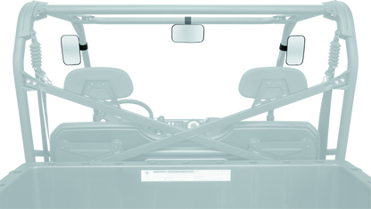 QuadBoss, QuadBoss Universal Rear and Side View Mirror for Powersports Vehicles - Part 570031