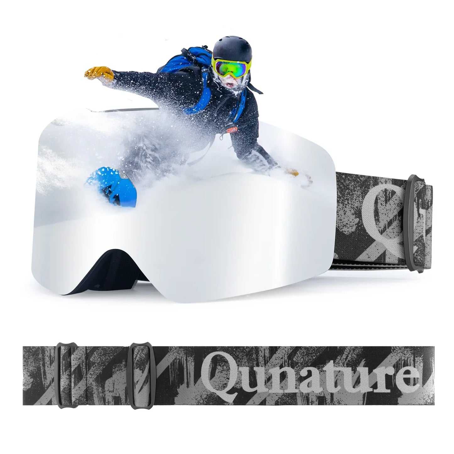 Frameless Anti-Fog Ski Goggle with UV400 Protection