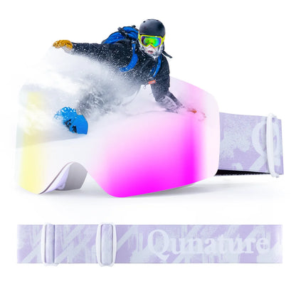Frameless Anti-Fog Ski Goggle with UV400 Protection