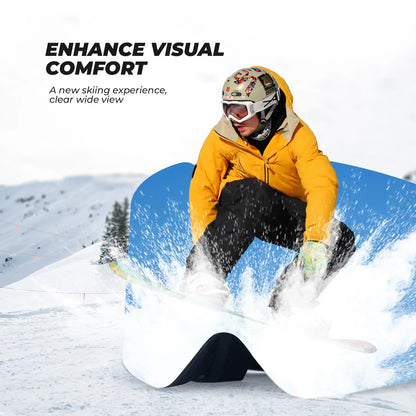 Frameless Anti-Fog Ski Goggle with UV400 Protection