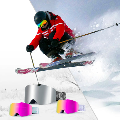 Frameless Anti-Fog Ski Goggle with UV400 Protection