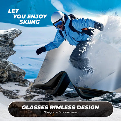 Frameless Anti-Fog Ski Goggle with UV400 Protection