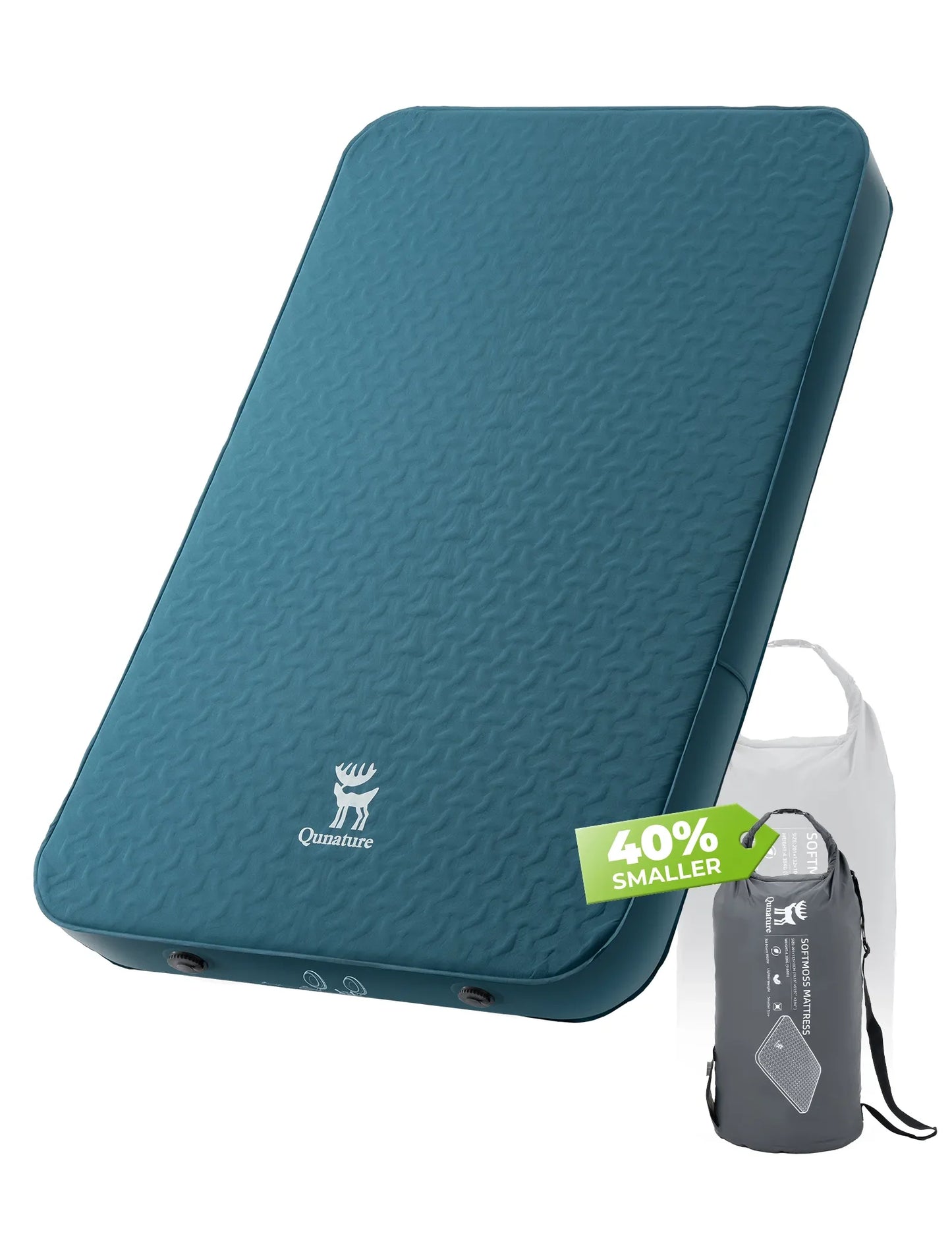 Portable Inflating Sleeping Pad with Foam for Camping