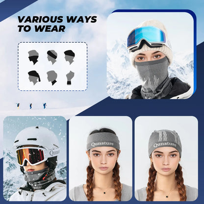 Warm Ski Face Mask - Reindeer Series, Skin-Friendly & Breathable