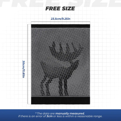 Warm Ski Face Mask - Reindeer Series, Skin-Friendly & Breathable
