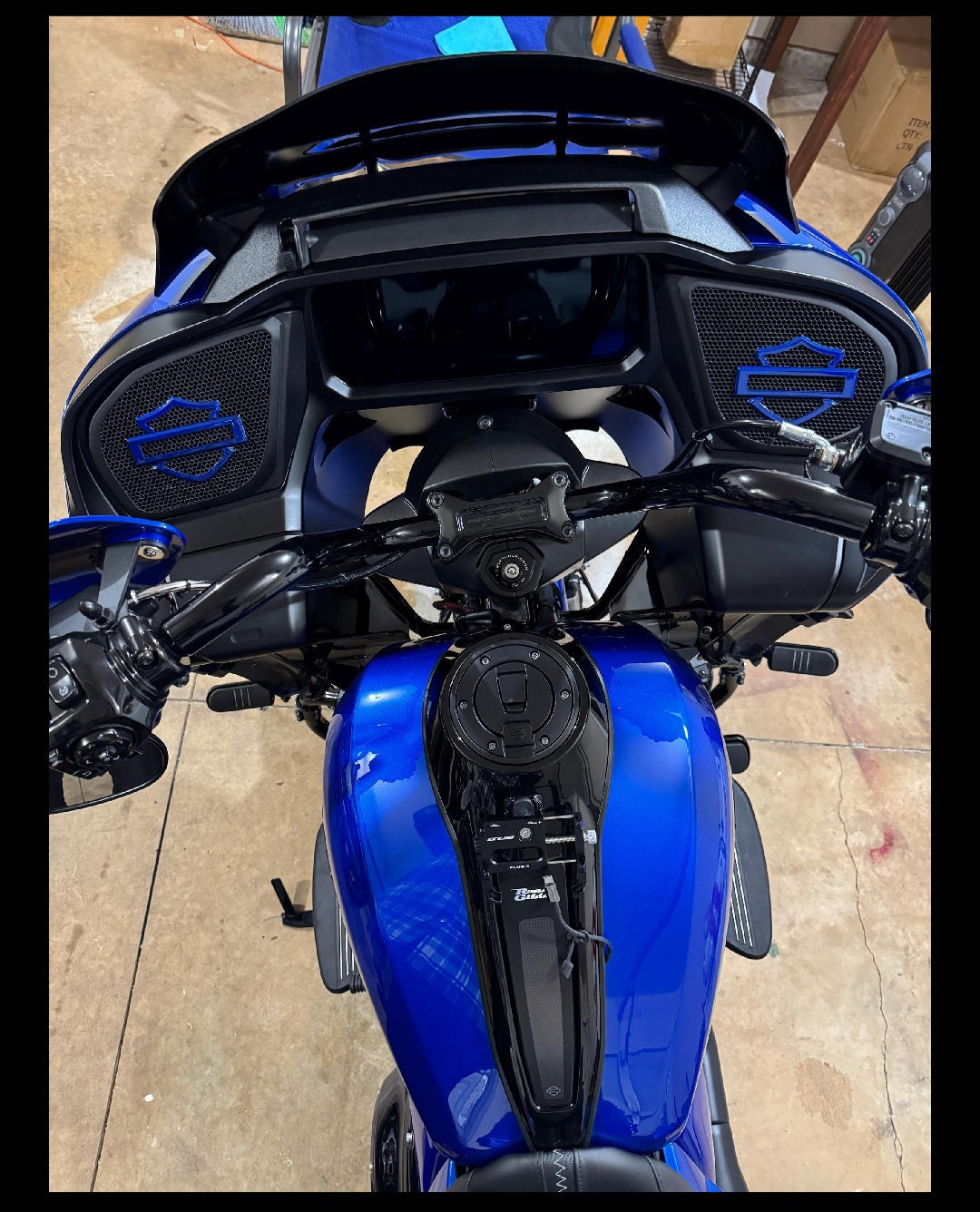 98 to 2024+ Road Glide 3D shield speakers grill covers set