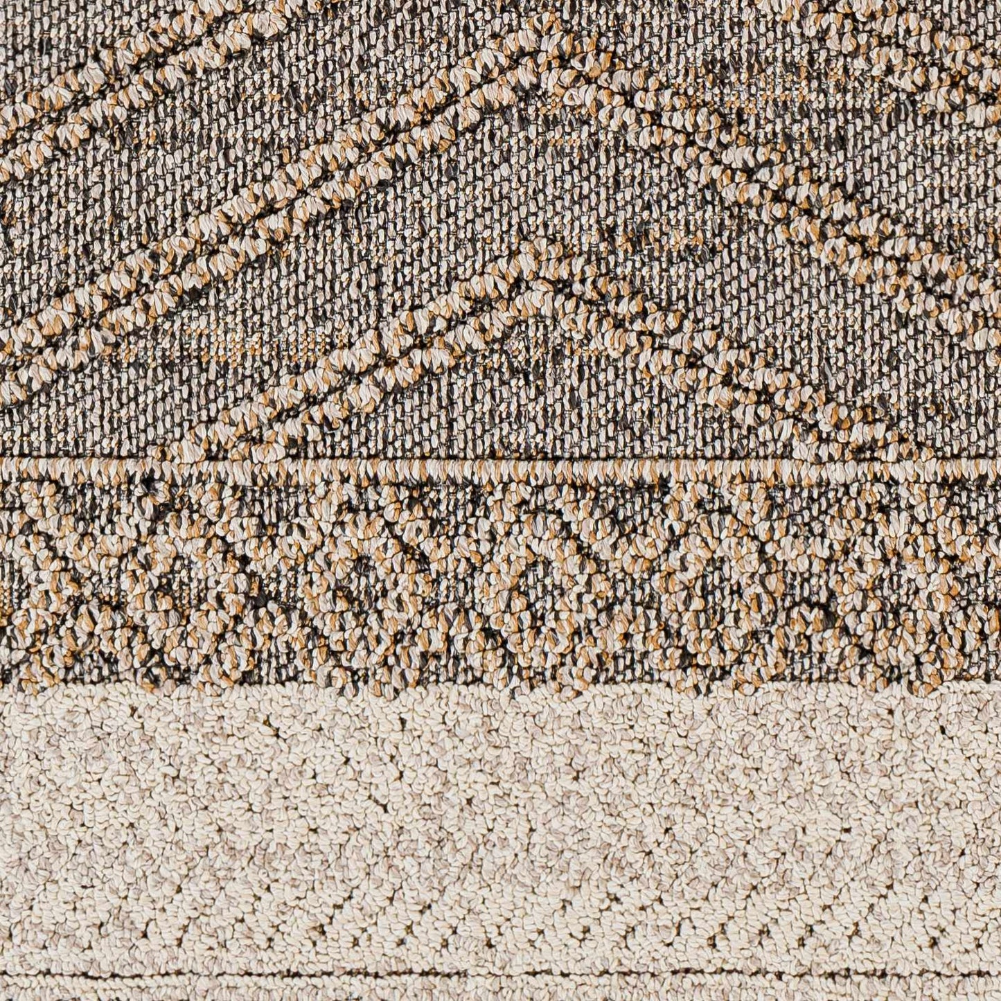 Beige Charcoal Areli Outdoor Area Rug