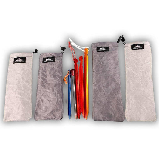 Ultralight Tent Stake Stuff Sack (D50T Tough Stake Bag)