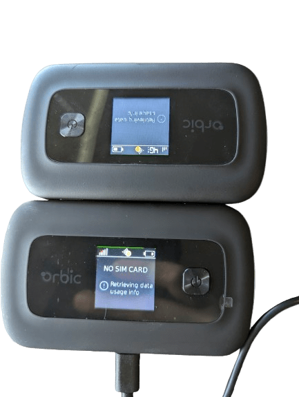 Orbic RCL400 LTE Hotspot with RayHunter + DagShell Installed - Privacy, IMSI Catcher Detection & Network Research Tool