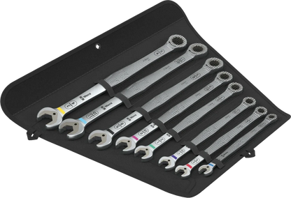 Wera 6007 Joker Imperial 8 Set 1 Ratcheting Combination Wrench Set