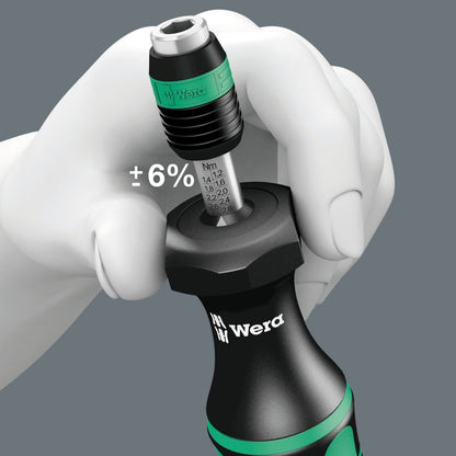 Wera 7440/41/42 Kraftform Torque Screwdriver Set 0.3-6.0 Nm Metric 05074739001